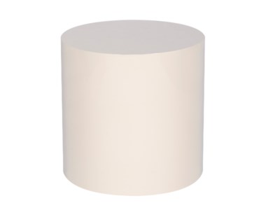 Morgan Accent Table - Round / Snow Lacquer